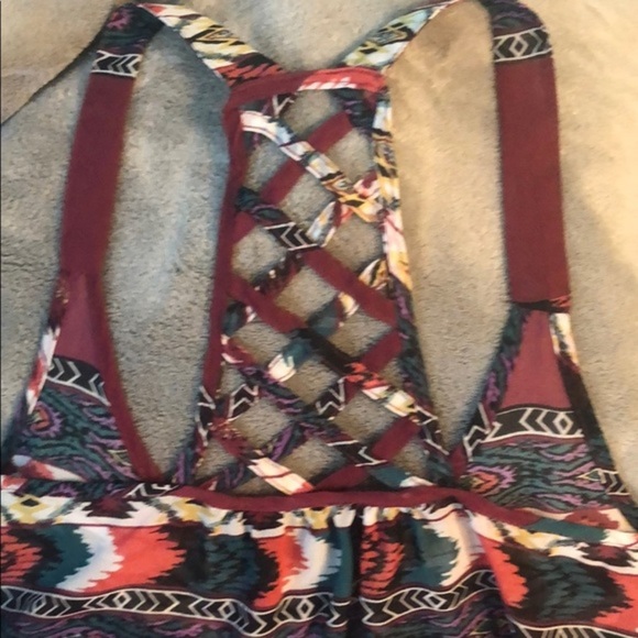 FULL TILT sheer tribal top - Picture 6 of 6